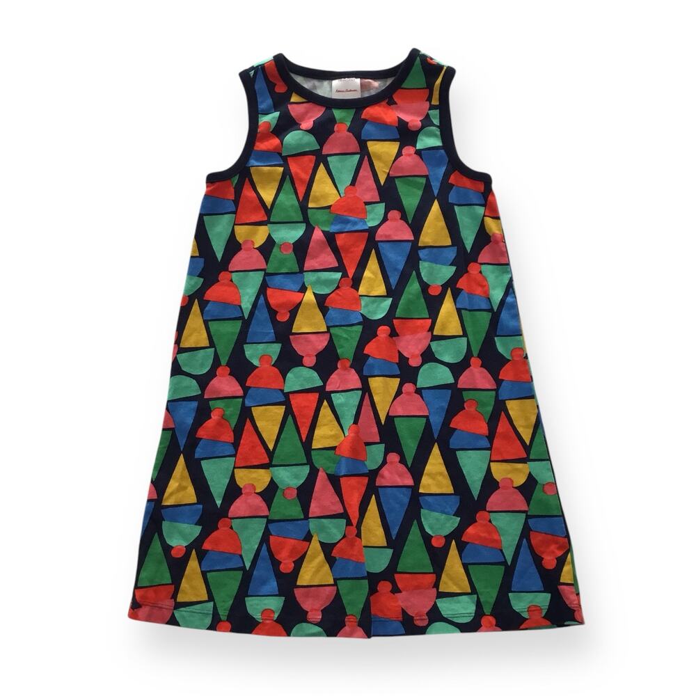 Hanna Andersson rainbow sno-cones tank top dress